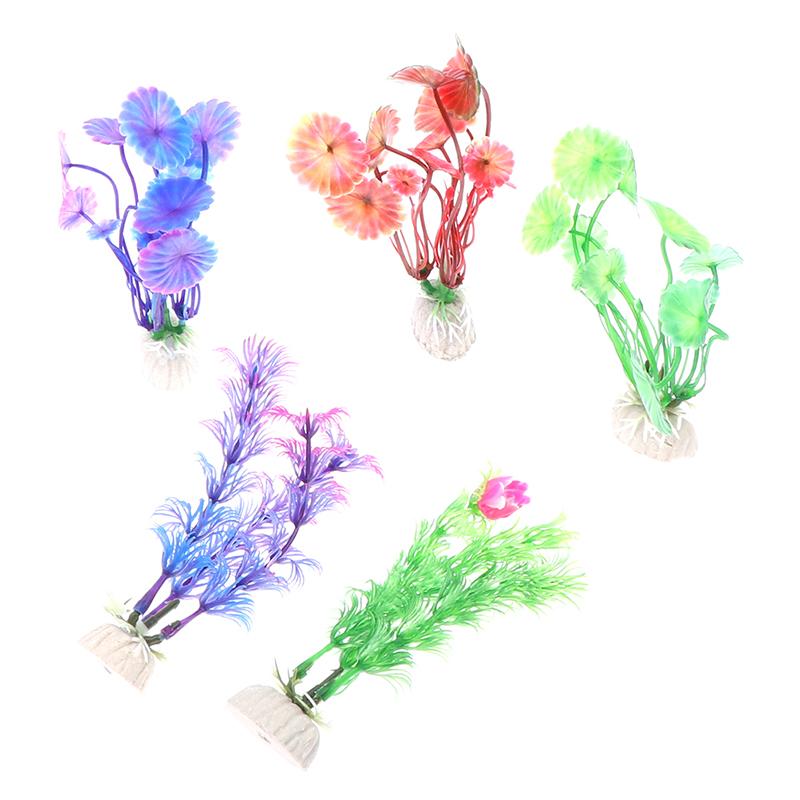 Baru Aquarium fish tank decoration simulation plastic fake aquatic