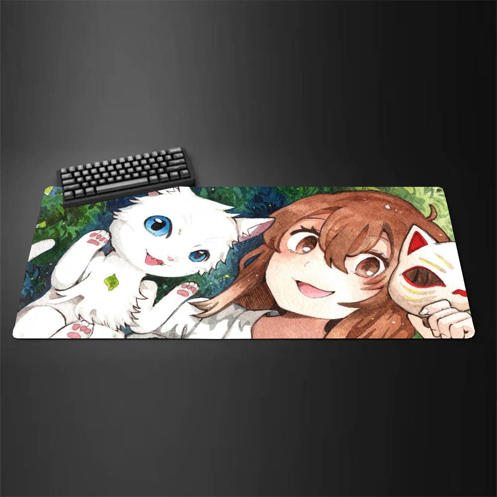 Anime Movie A W-Whisker Away Mousepad Non-slip Suitable For Office Computers Laptops E-sports Game Desk Mats XXL Keyboard