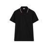 Burberry Men's Check Trim Cotton Polo Shirt
