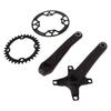 Bicycle Crankset Aluminium Alloy High Strength Lightweight Bicycle Crank Chainring Set for Mountain Bike