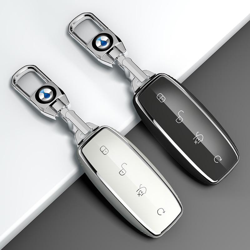 Denza D9 Car Key Case – Transparent Smart Card Holder for Men & Women