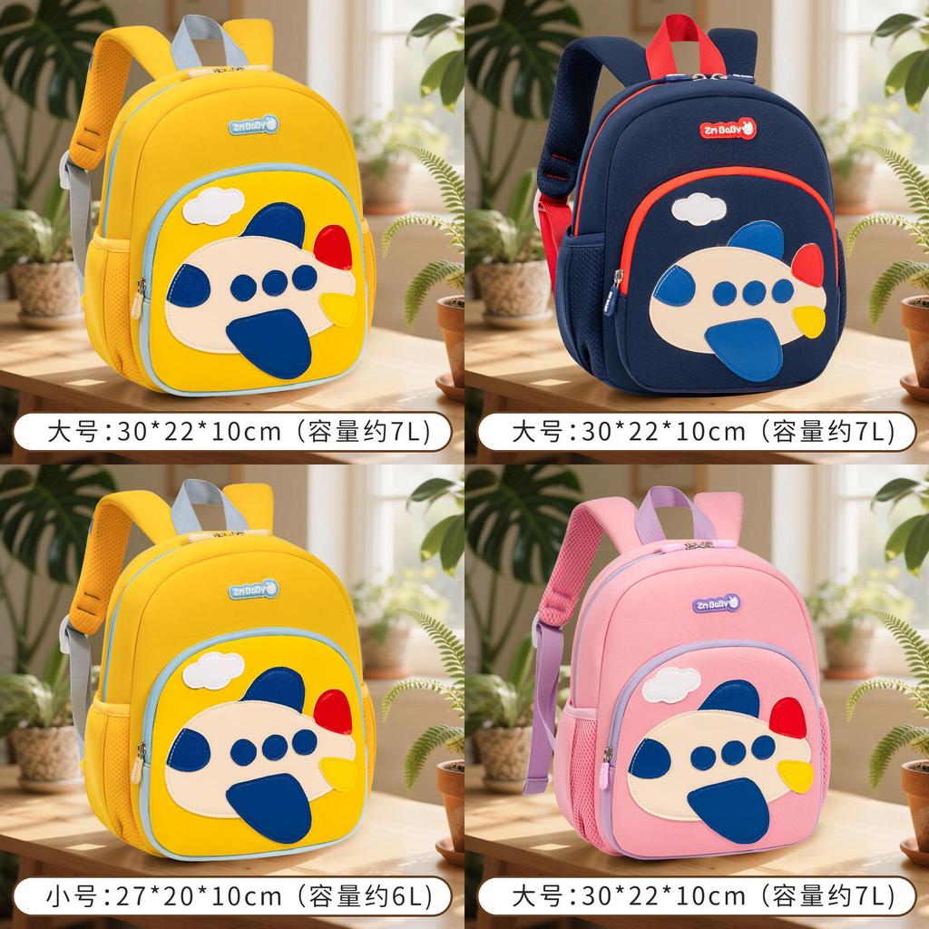 Babys Cute Diving Fabric Backpack For Preschool With Ergonomic Shoulder System For School Use