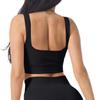Women's Sexy Shock-Absorbing Yoga Sports Bra with Ribbed Back