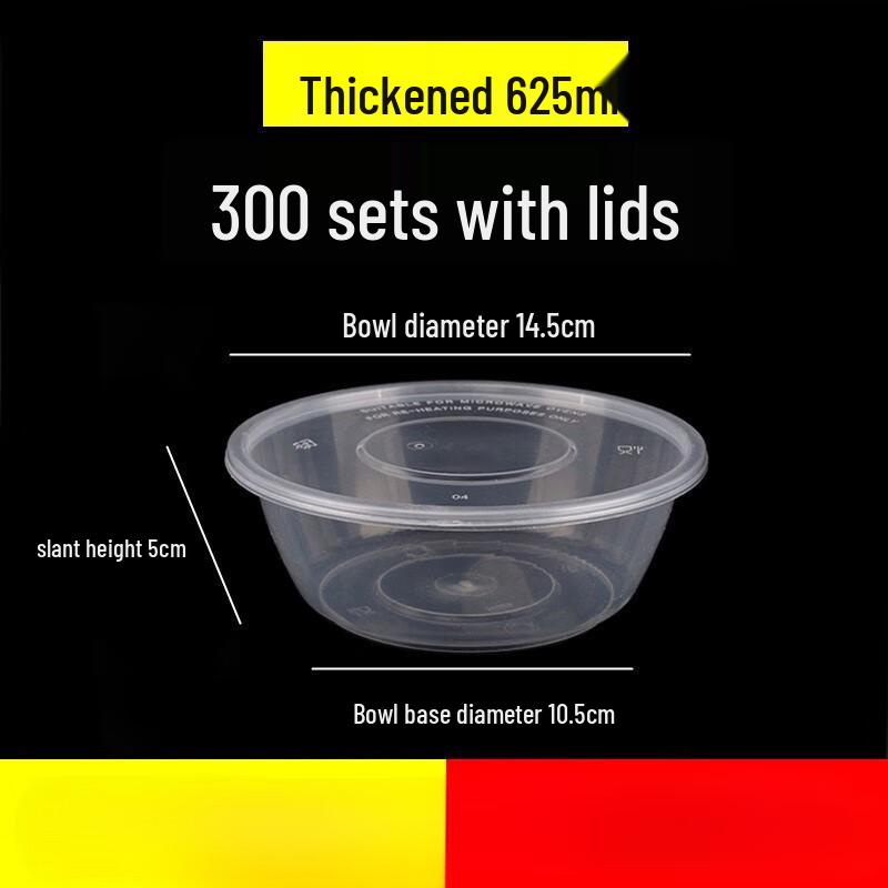 

Disposable Round Plastic Food Container