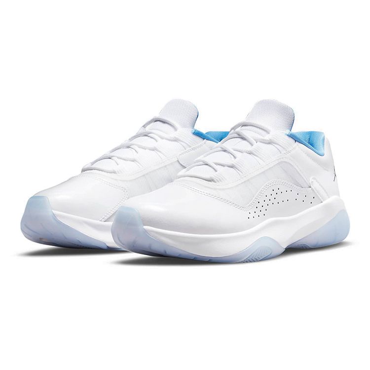 Air Jordan 11 CMFT Low GS Weiß University Blue Kinder-Sneaker Armory-Navy CZ0907-100