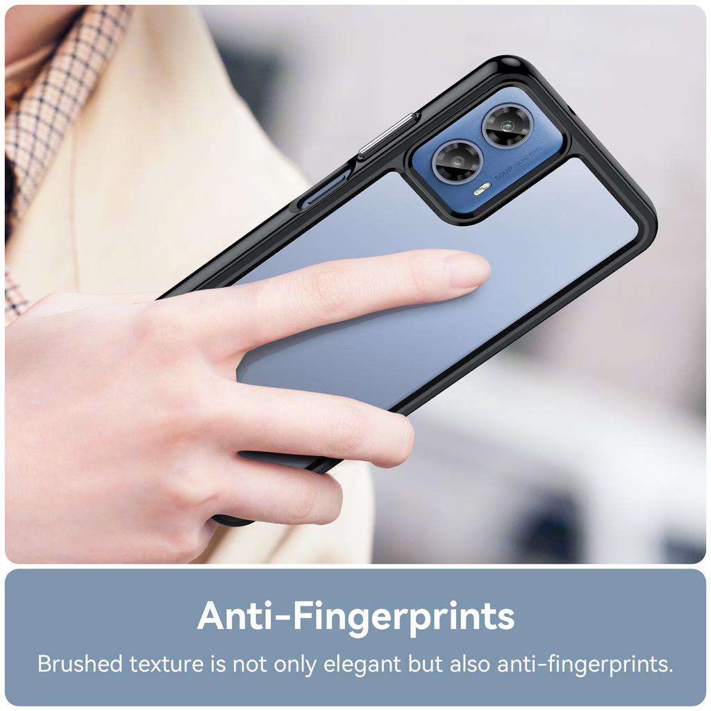 For Motorola Moto G45 5G/G34 5G Cover Shockproof TPU+Acrylic Cell Phone Case