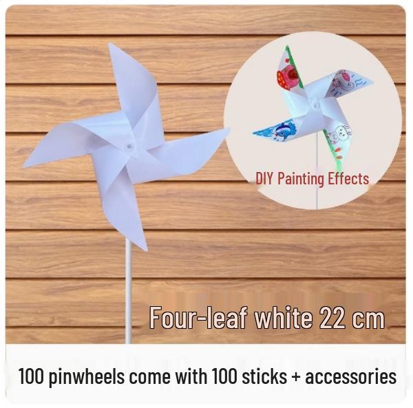 Children's DIY Windmill Painting Kit: Creative Art Materials for Kindergarten Drawing and Craft.
