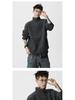 Men's Retro Stand Collar Zipper Cardigan - Trendy Autumn Knitwear Jacket