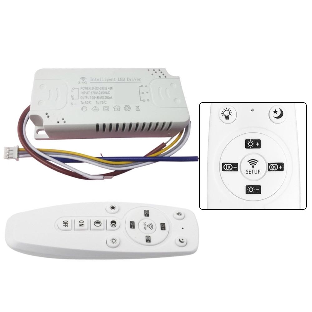 For Home Lighting Smart LED Driver Smart Led Driver Remote Control Remote Control Wide Input Voltage AC170-245V
