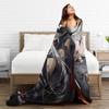 The Freak Circus Blanket Super Soft Cozy  Throw Blankets for Couch 50x60 Inch Multiple Sizes Bedspreads