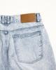 999Hyumeoniti Av Belted Pleated Denim Pants (Icy)