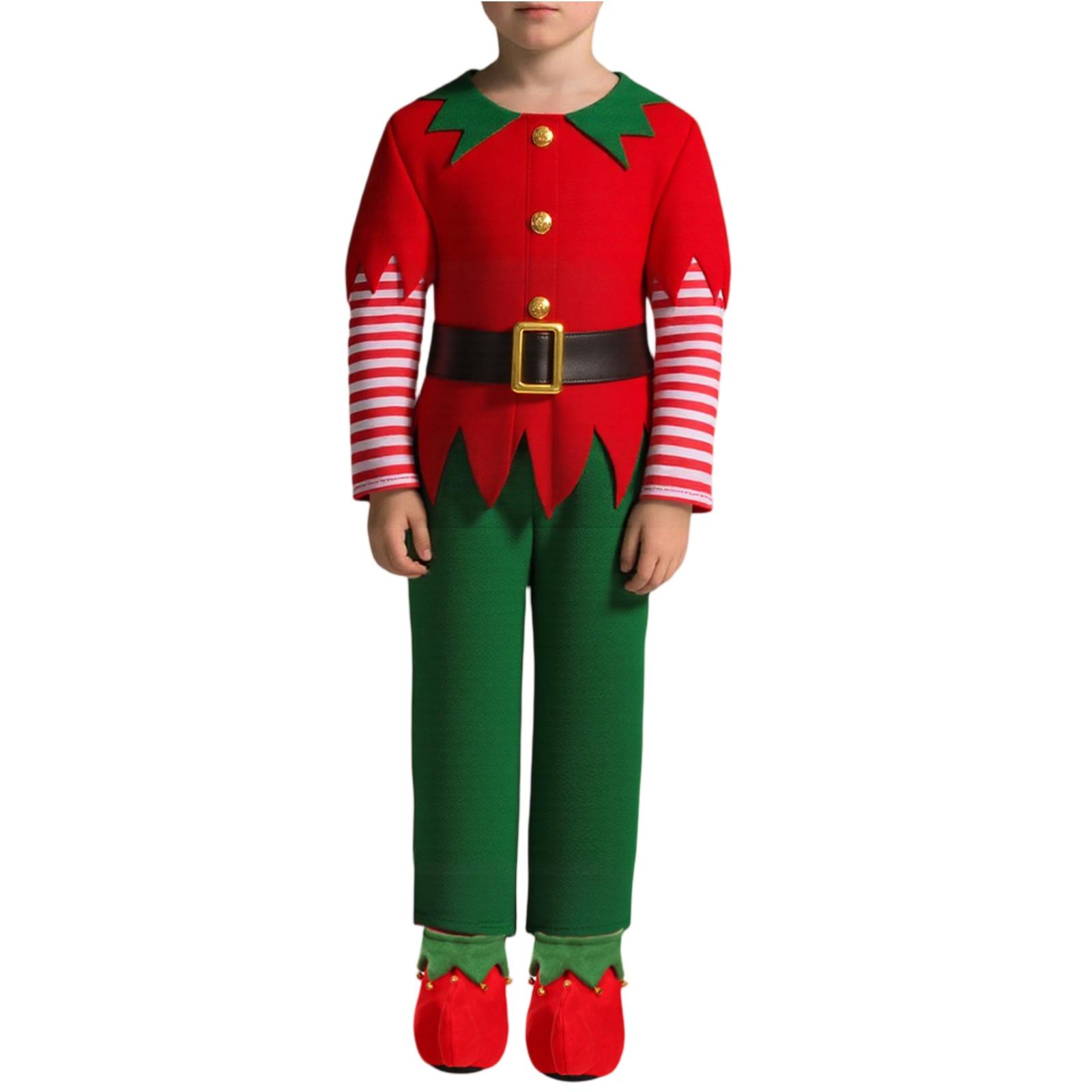 

Детские рождественские костюмы, Праздничные костюмы для выступлений в рождественской тематике XL красный