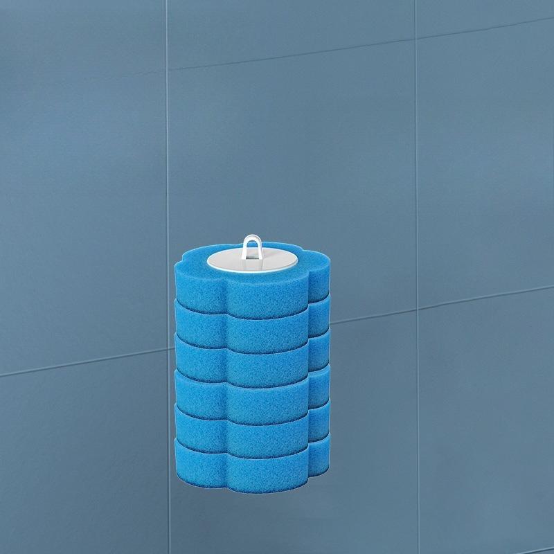 Disposable Toilet Brush Set, Bathroom Cleaning Brush, Automatic Flip Cover, Disposable Toilet Brush Head, Intelligent Flip Cover