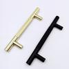 Kitchen Cabinet Handle Brass and Aluminum Knurling for Furniture