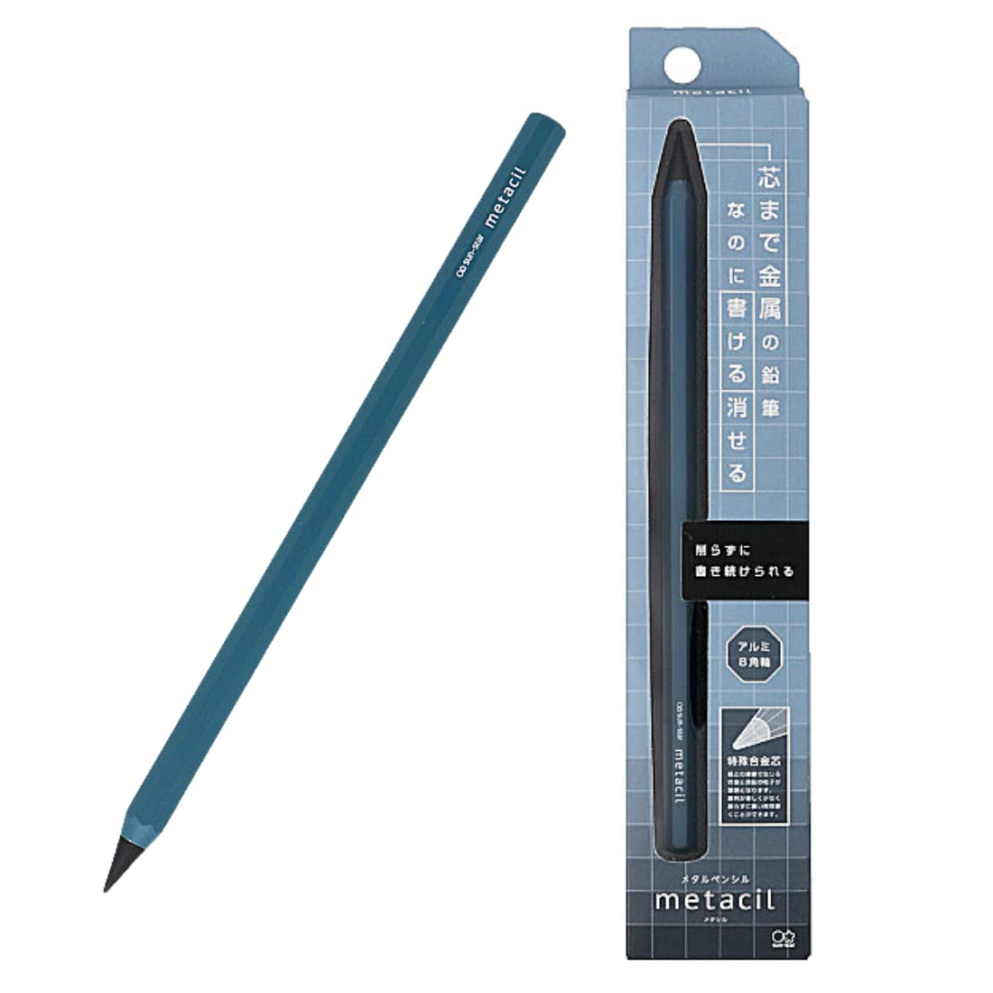 

Sunstar Stationery Металлический карандаш Metacil Синий S4541170 синий