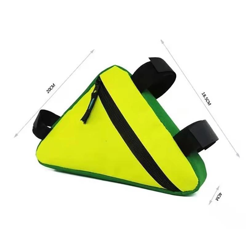 

Bicycle Bag Triangle Cycling Bag Bike Bicycle Front Saddle Tube Frame Pouch Bag Holder Outdoor Sport Triangle Bicycle Bag жовтий