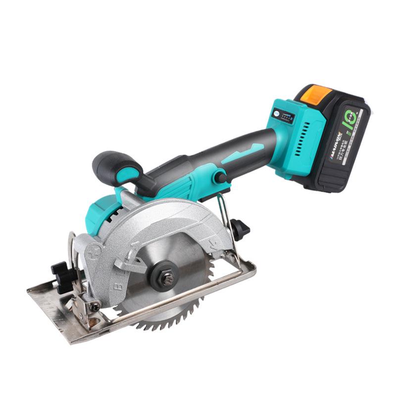 Rechargeable 5-Inch Circular Saw: Handheld Electric Saw for Wood, Marble Cutting - Multifunctional and Portable