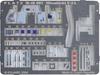 PLATZ Japan Air Force Etching Parts Plastic Model Parts 1/48 Self-Defense F-2A (Renewed Version) M48-7