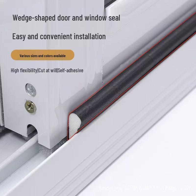 Self-Adhesive Windproof & Sound Insulation Strip for Doors and Windows
