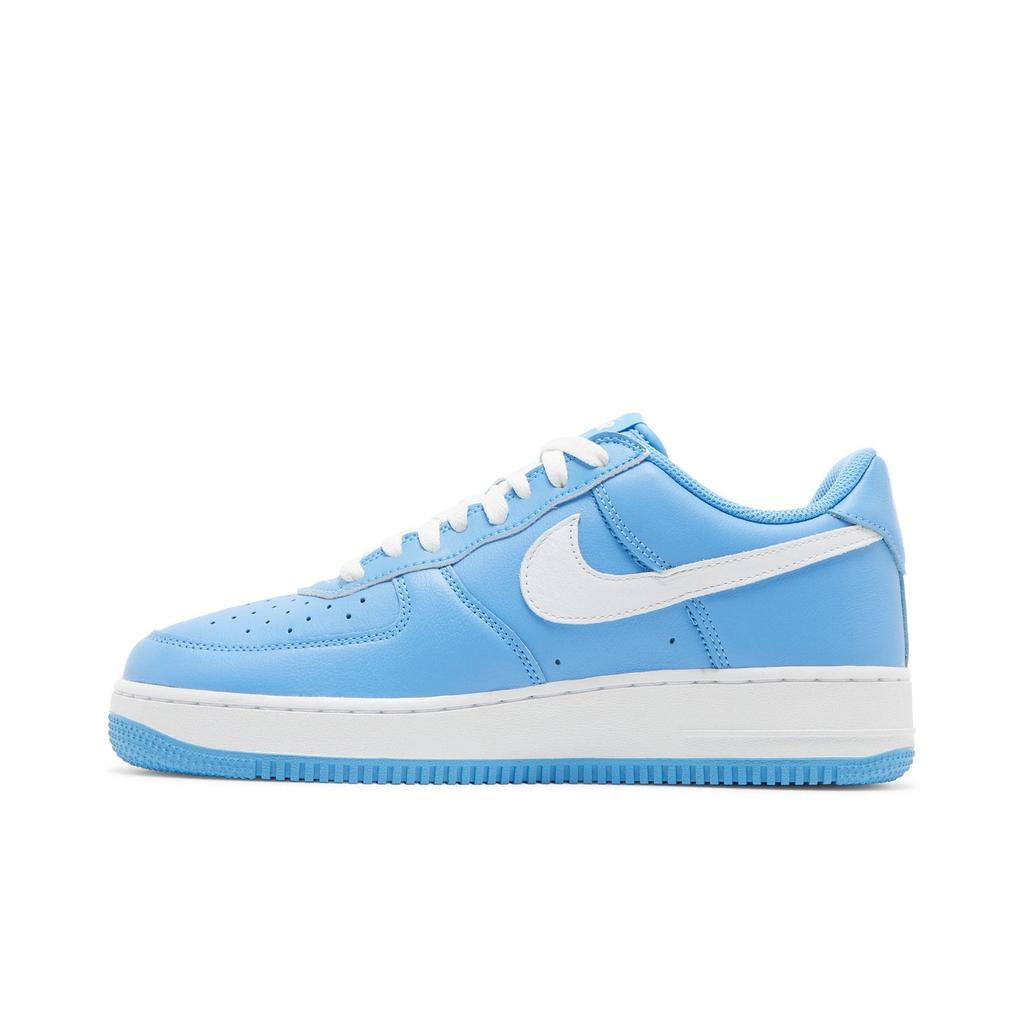 Nike Air Force 1 Low 'Color of the Month - University Blue' (Unisex) University Blue / White / Metallic Gold Skateboard Shoes DM0576 400