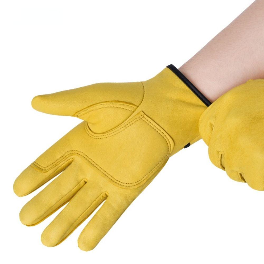 1Pair Labor Protection Welding  Gloves Safety Protection Safety Gloves Work Gloves  Construction
