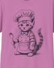 Engraved Kitten Chef T-Shirt/ Unisex Softstyle T-Shirt