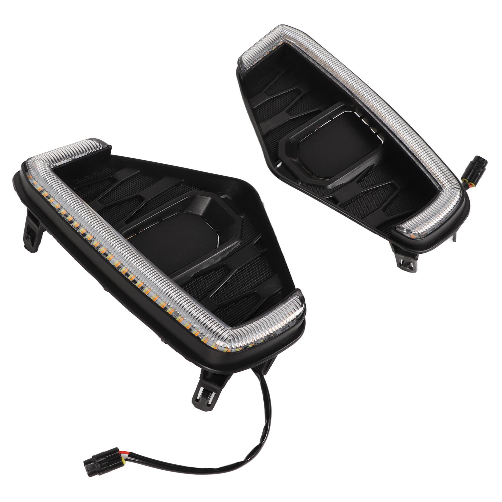 

2 шт. светодиодные дневные ходовые огни, поворотники, противотуманные фары 12 В, замена для Nissan Navara NP300