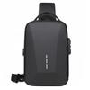 Li Shen Men's USB Hard Shell Chest Bag