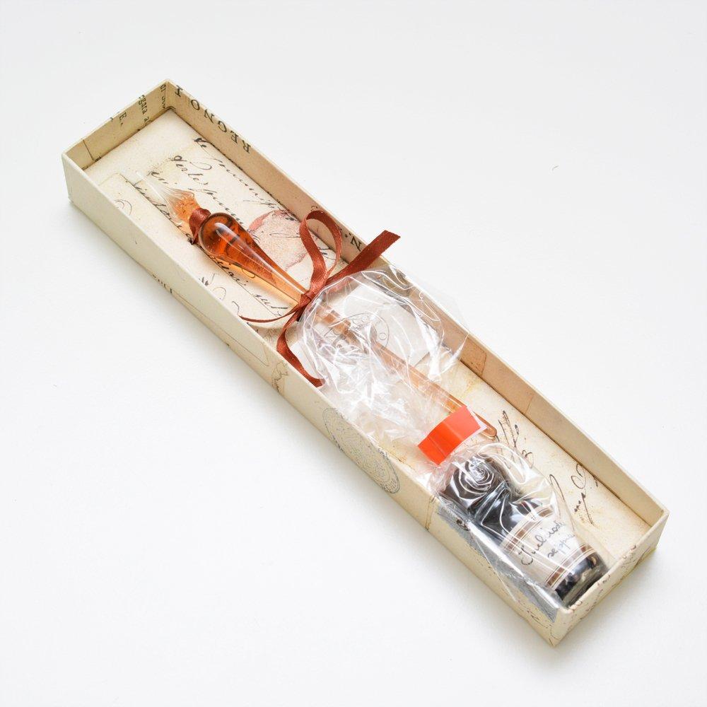 

Rubinato Glass Pen Ink Set Topaz 15/LEO+INK #2 топаз