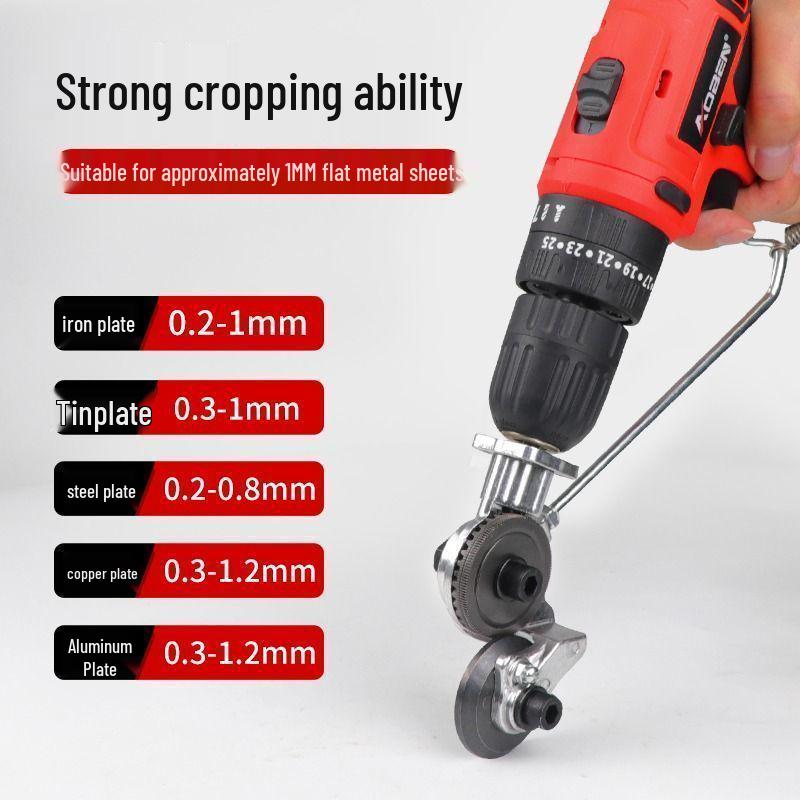 Electric Drill-Modified Shear for Cutting Color Steel and Sheet Metal