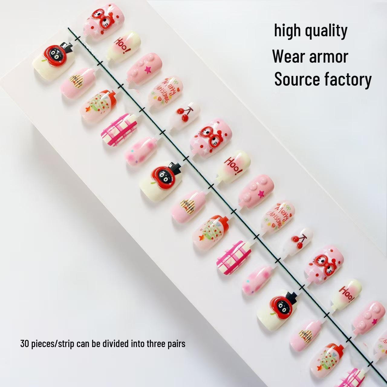 

Cute Cartoon Nail Art Stickers: Japanese-Inspired Girly Sweet Designs