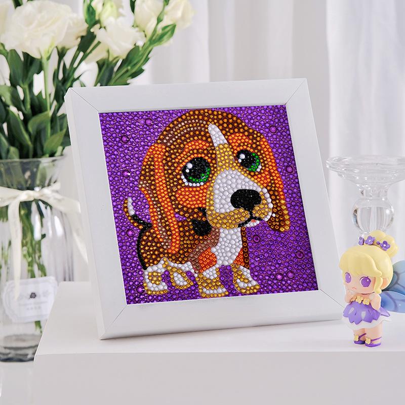 DIY Children's Diamond Painting Size Diamond Painting 5D Diamond Painting Children's Puzzle Toy Sticking Diamond Painting