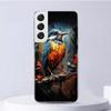 Tier Ölmalerei Vogel Weiche Hülle Für Samsung Galaxy S25 S24 S23 S22 Ultra Handyhülle S20 FE S21 Plus S25 Edge + Funda Coque