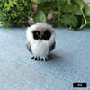 Simulation Owl Ornament Cute Furry Home Decoration Ornament Adornment Simulation Action Figures Christmas Kids Gift