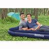 Matelas gonflable camping - BESTWAY - 67225 - 2 places - 1,91m x 1,37m x 22cm - Avec pompe à pied intégrée