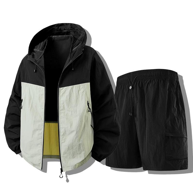 Sunscreen Suit Set, Lightweight UPF50+outerwear, Quick Drying Insert Color, Splash Proof, Sunscreen, Skin Suit