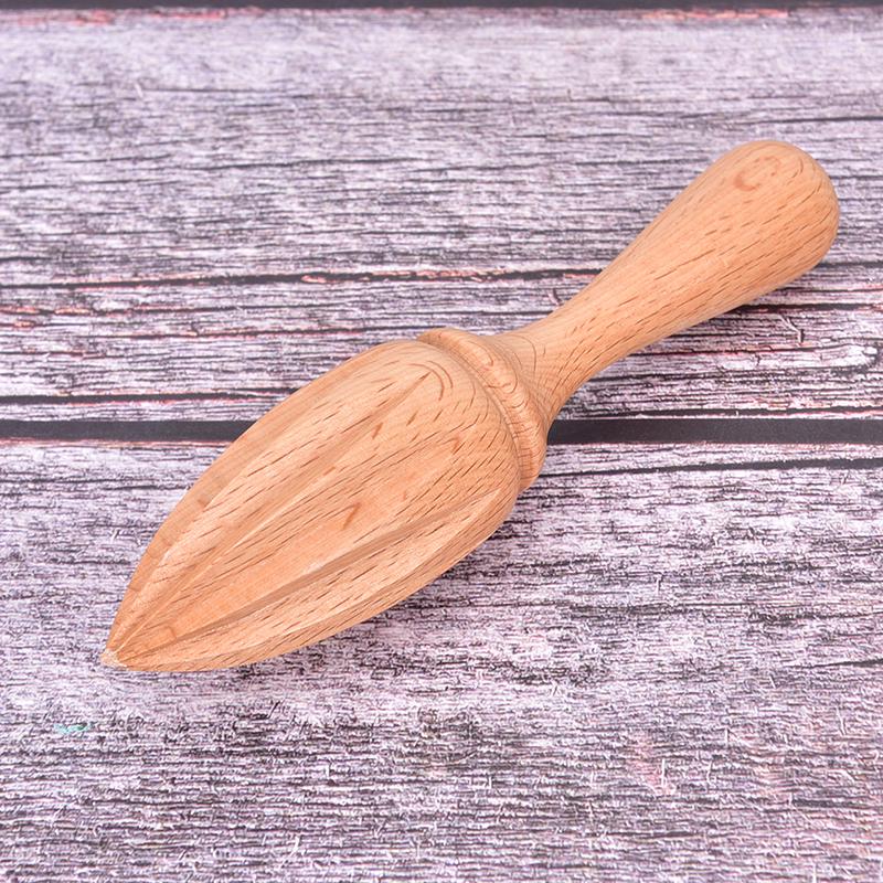 Wooden Lemon Squeezer Hand Press Juicer Fruit Orange Citrus Extractor Reamers