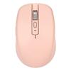 2.4G Wireless Mouse Dual Mode 2400 DPI Bluetooth Mouse with 14 RGB Lighting Effects for Laptop for Windows for OS X Rose