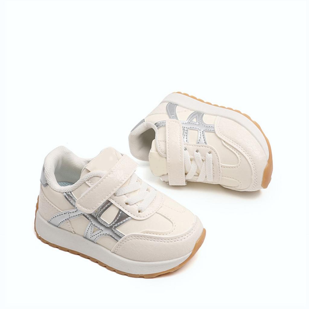Toddler Soft Sole Walking Shoes Lightweight Breathable Sneakers Hook and Loop Closure Flexible Outsole Infant First Walker Shoes
