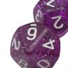 7 Pieces Solid Acrylic Polyhedral Dices D20,D12,D10 (00-90 and 0-9),D8,D6 D4. for Entertainment