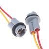 2/5 Pcs Pigtail Wire Female Socket T10/T13/T15 Pgs Front Rear Turn Signal Light Plug Car Repair Accessories