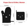 Miffy Pot Stylish and Cute Oven Kitchen Can be Used on Both Left and Right Set of 2 Heat-Resistant Holders/Oven Mitts, Mitts, Anti-Slip, Anti-Burn,