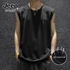 JEEP SPIRIT Men's Ice Silk Sleeveless T-Shirt