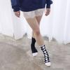 Trimarch Tri Triple Pattern Long Socks Navy
