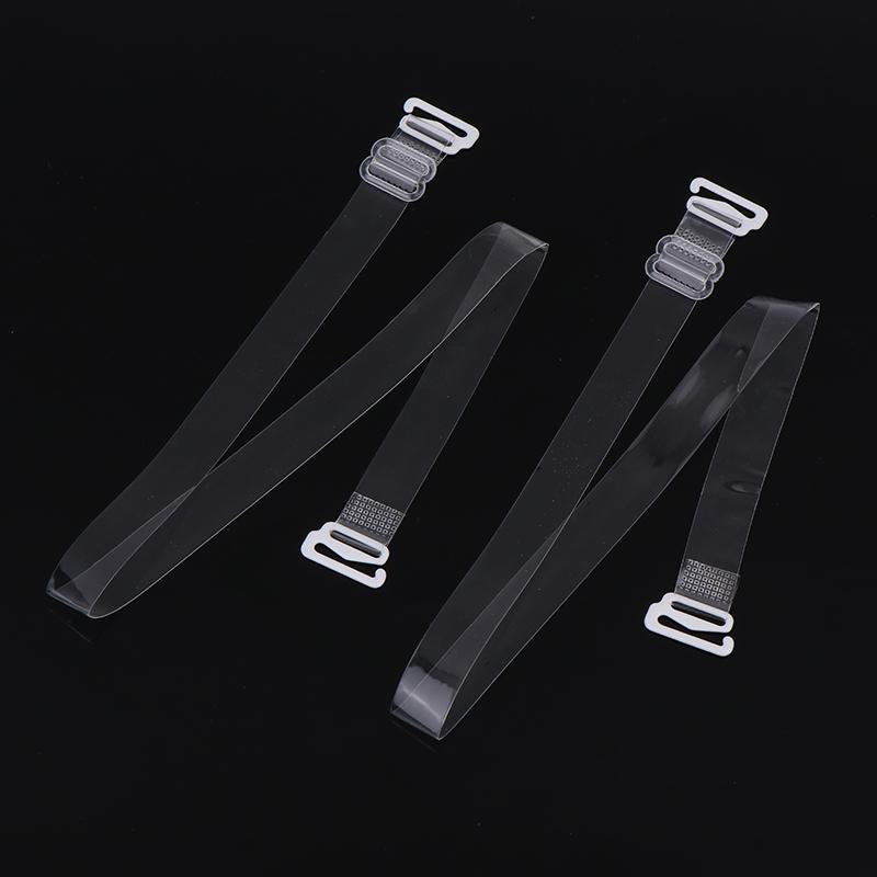 Adjustable Intimates Accessories Bra Straps Belt Women'S Elastic Invisible Transparent Silicone Bra Straps
