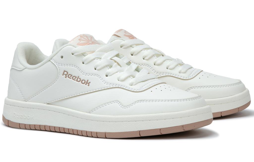 Reebok COURT 1000 Low Top Skateboard Shoes Unisex White Pink 24FRC907U2GF3