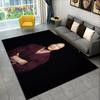 HD The Rock Dwayne Johnson Area Rug,Carpet Rug for Living Room Bedroom Sofa Doormat Decoration, Kids Play Non-slip Floor Mat 3D