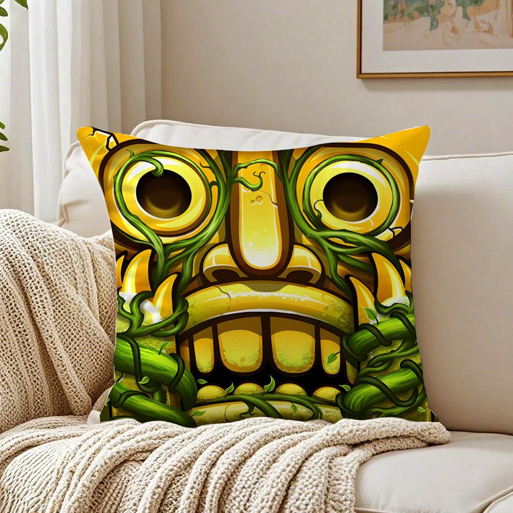 

PopParkour Game TTemple RRunA Cushion Cover Pillowcase Antidustmite living Room Sofa Decor Cushion Room 30X30cm