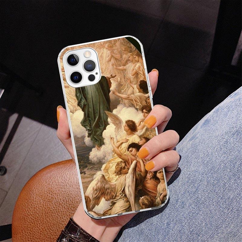 Renaissance Art Painting Phone Case For iPhone 17 Air 16 Pro Max 16E 15 + 14 Plus 11 12 13 Mini 7 8 SE Gift Print Cover Fundas 1