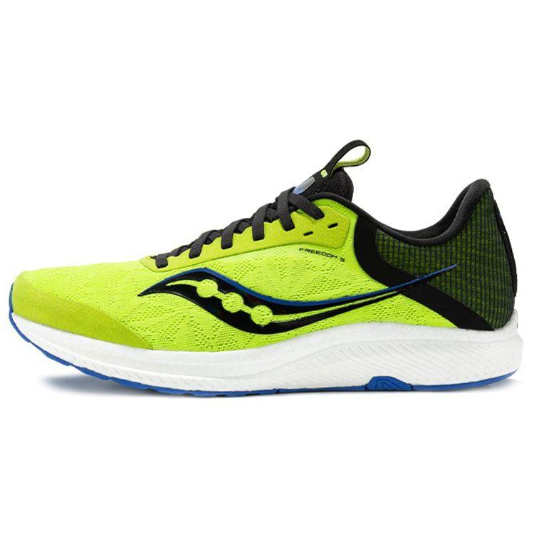 Saucony Freedom 5 Men s Acid Lime Black Blue Running Shoes S20726-25 40